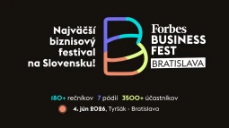 Forbes Business Fest 2026 sa opäť uskutoční na bratislavskom Tyršáku.