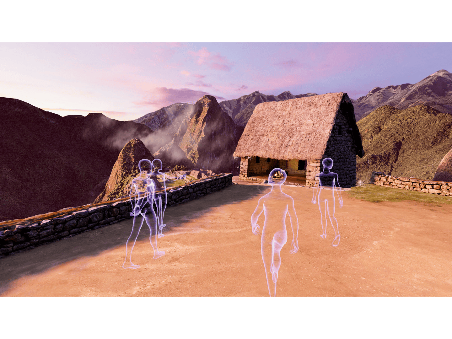 na snímke projekt virtuálnej reality