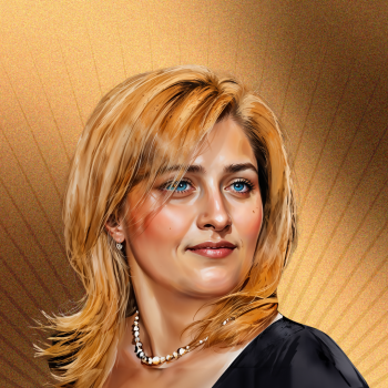 Mária Blašková s rodinou