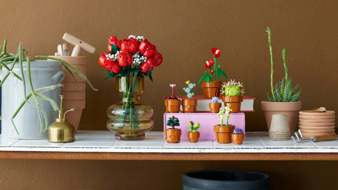 Lego zažíva najlepšie obdobie vo svojej histórii. Pomáhajú mu k tomu kvety z kociek