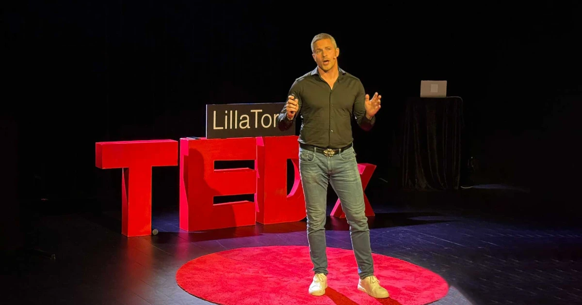 Henrik Zeberg na konferencii TEDx
