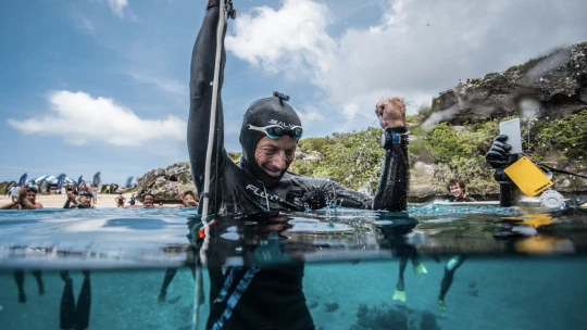 Dýchanie ako kľúč k úspechu. Ako bývalý rekordman učí manažérov zvládať stres