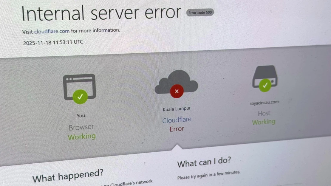 Prečo služba Cloudflare zhodila sieť X, chatbot ChatGPT či globálne weby