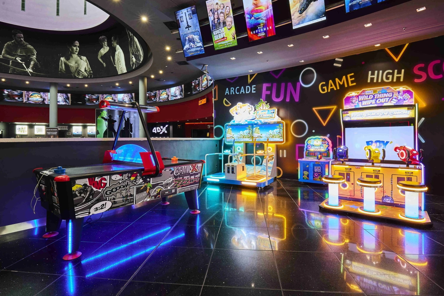 na snímke videoherňa