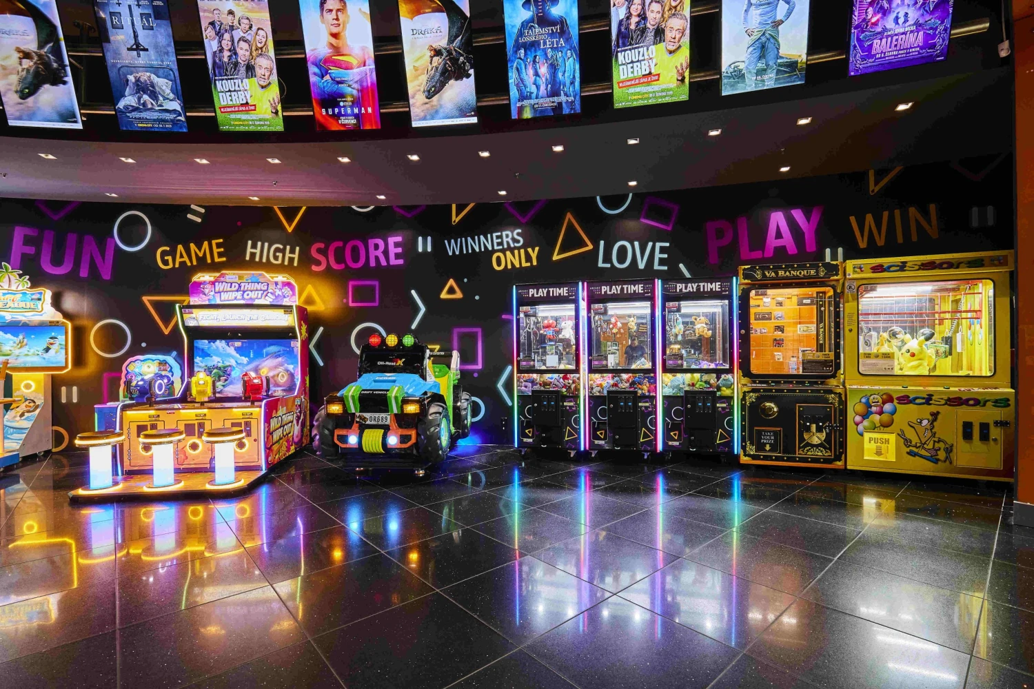 na snímke videoherňa