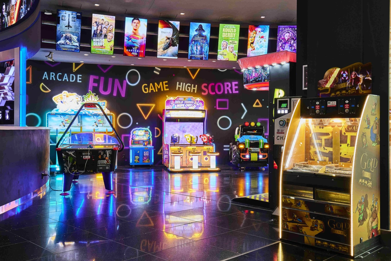 na snímke videoherňa