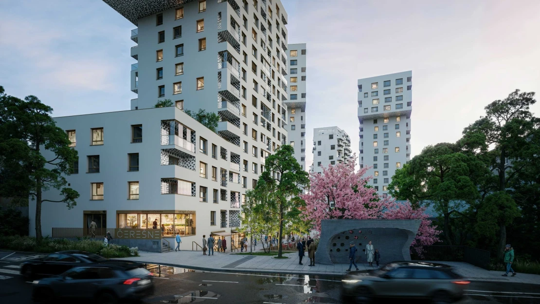 Chuť po kvalitnom bývaní rastie. Komplex Čerešne v Dúbravke pokračuje v ďalšej výstavbe