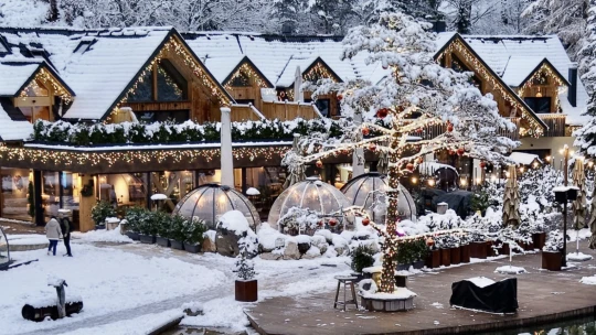 Advent bez davov. Slovinské hory vás prekvapia lyžovaním, skvelým vínom aj atmosférou