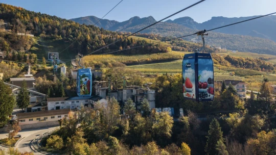 Jablká majú vlastnú lanovku. Ako to vyzerá u jedného z najväčších ovocinárov v Európe