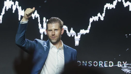 Kryptosyn: Eric Trump od otcovho zvolenia zbohatol 10-násobne