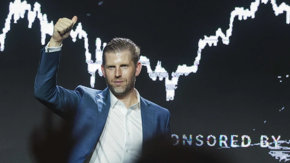 Kryptosyn: Eric Trump od otcovho zvolenia zbohatol 10-násobne