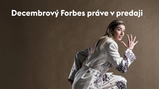 Forbes 12/2025 – Osobnosťou roka podľa Forbesu je Emma Zapletalová