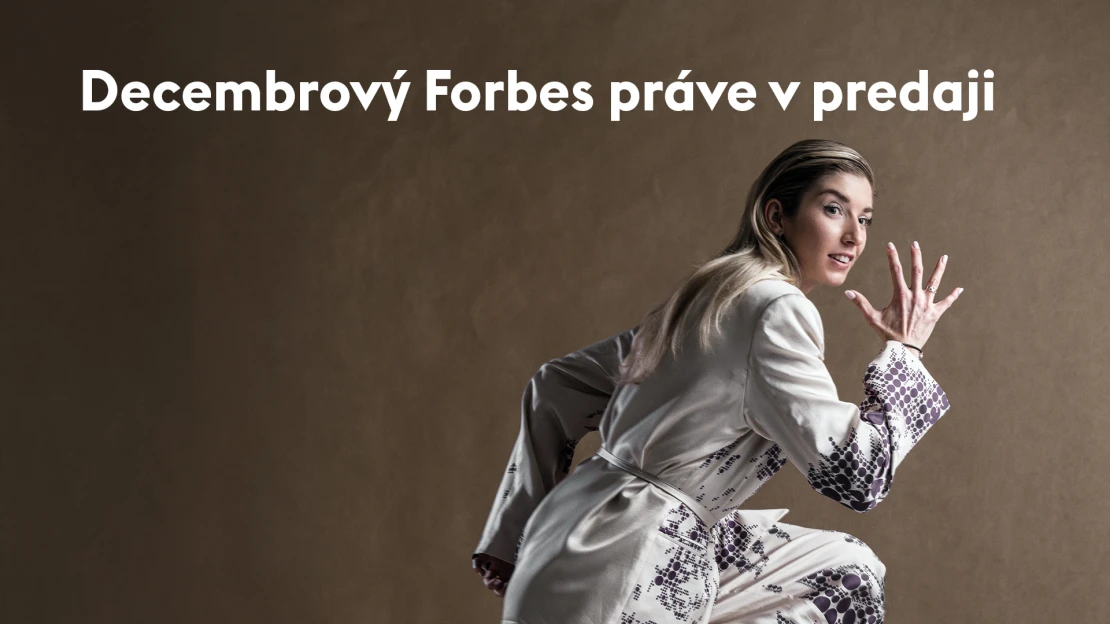 Forbes 12/2025 – Osobnosťou roka podľa Forbesu je Emma Zapletalová