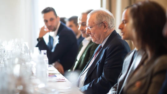 Forbes VIP obed Steve Forbes & 15 top osobností 2026 – Fotogaléria