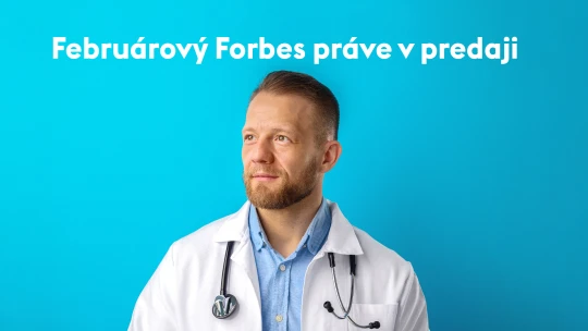 Forbes 02/26 – TOP slovenskí lekári a rozhovor s Borisom Bajerom o zdraví