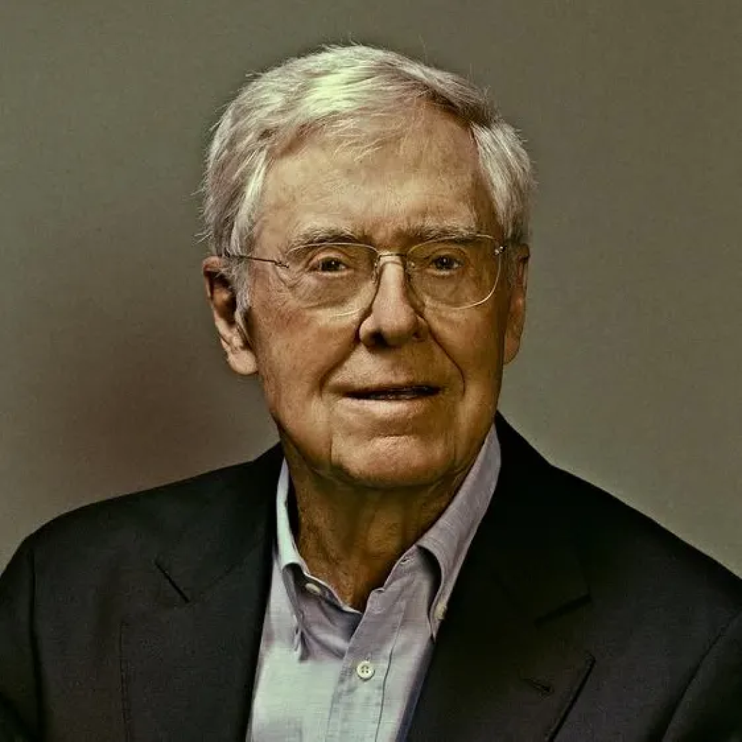Charles Koch s rodinou
