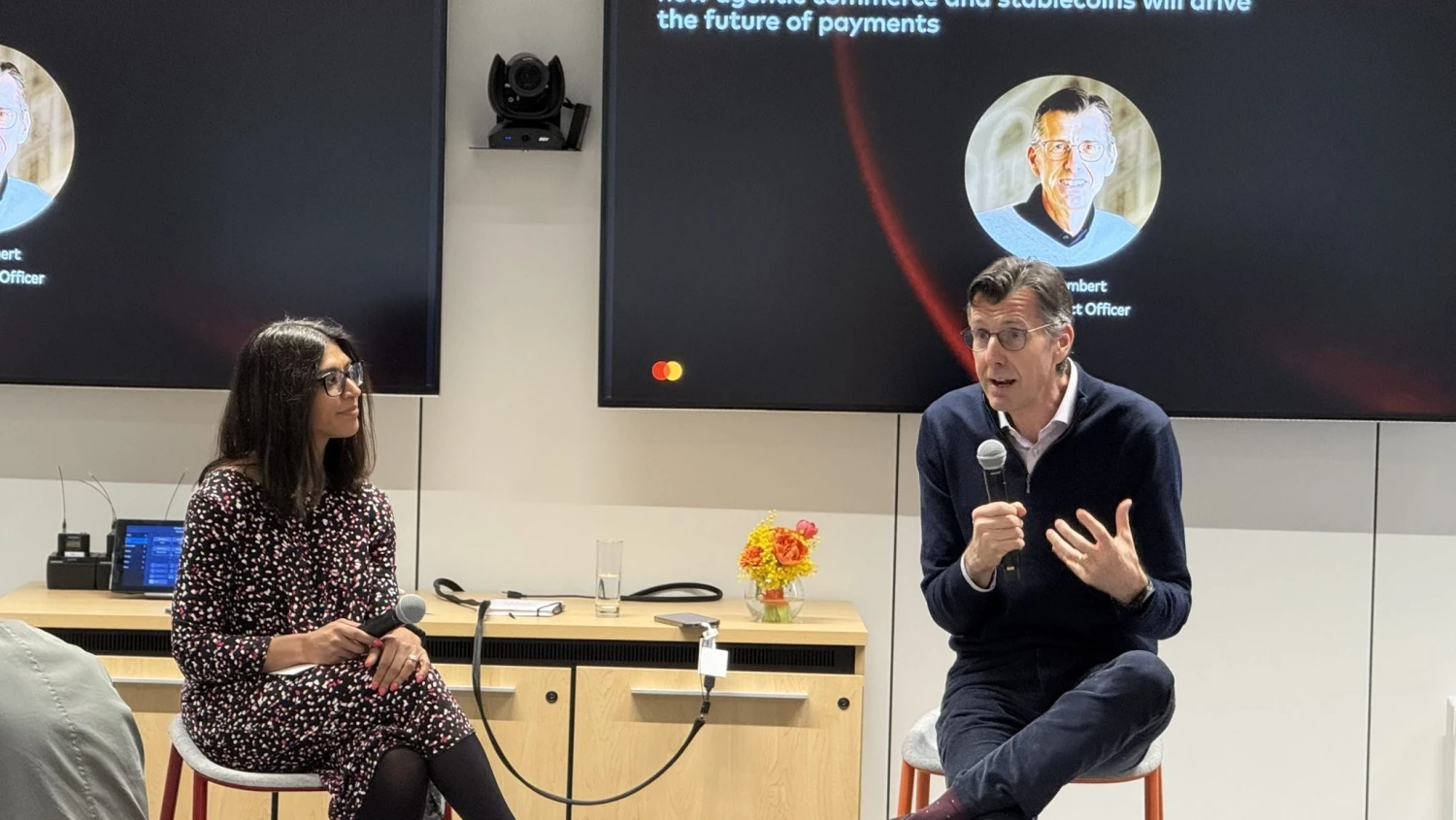 Na snímke Jorn Lambert z Mastercard