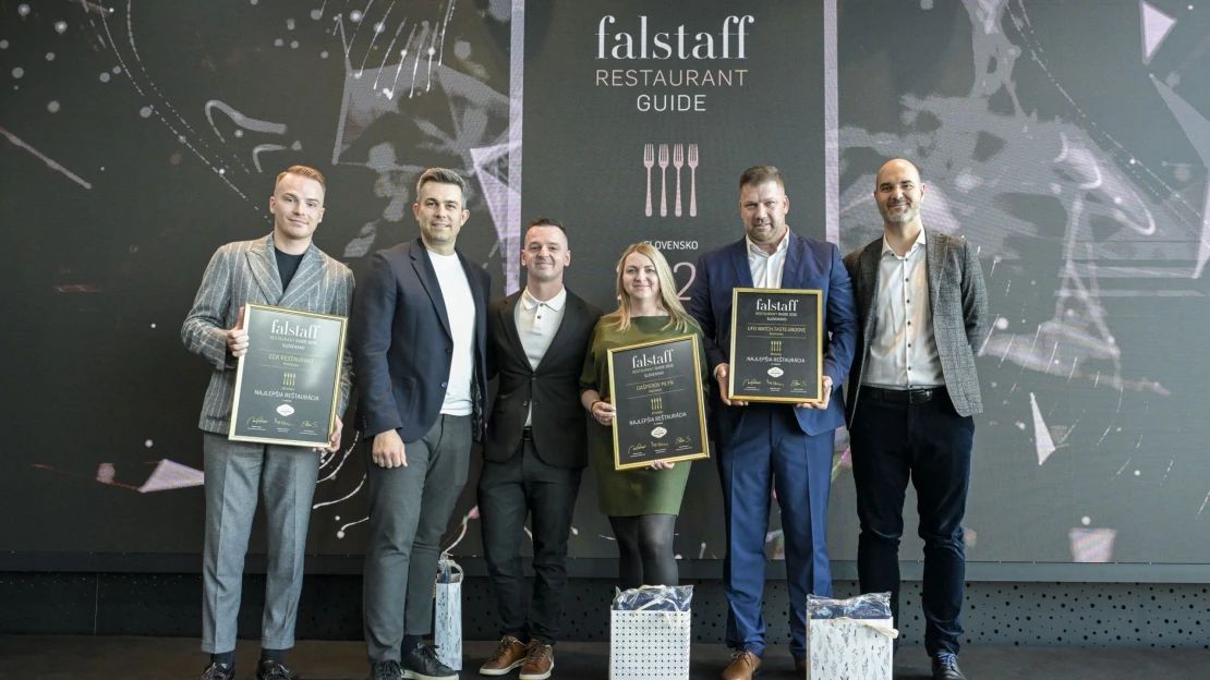 Falstaff AWARDS odhalil hviezdy slovenskej gastronómie. Galavečer ocenil aj nové tváre
