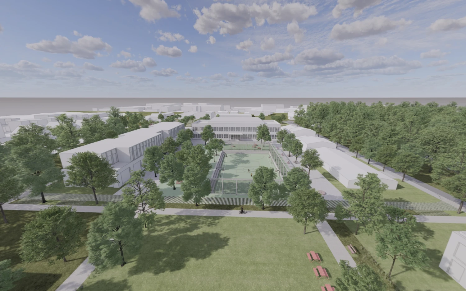 Vizualizácia - Kampus Kolégia Antona Neuwirtha