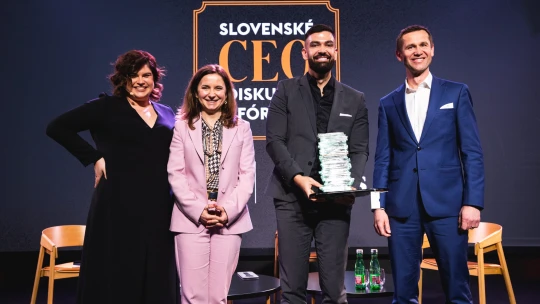 Hlasovanie šéfov firiem rozhodlo: Najrešpektovanejším CEO na Slovensku je Dalibor Cicman