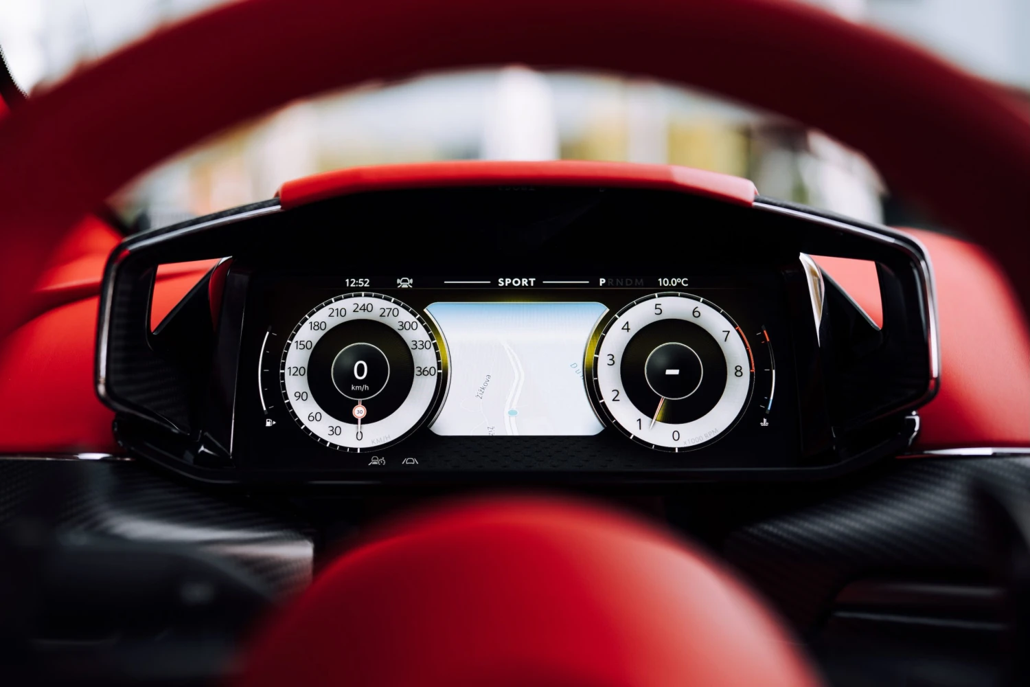 Interiér Aston Martin Vantage Roadster