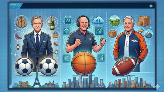 Rebríček športových magnátov. Arnault je novou jednotkou, ceny klubov ďalej rastú