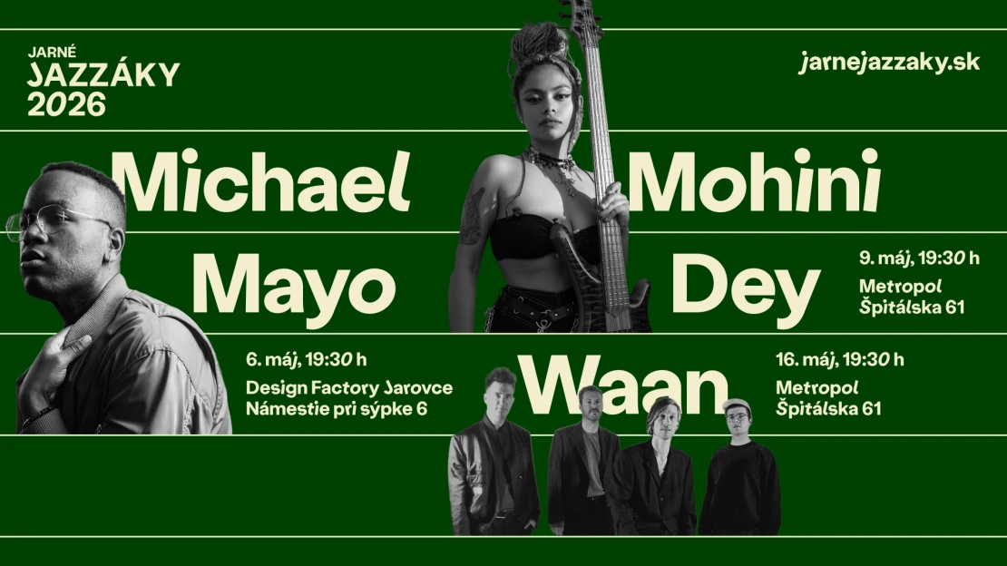 Od vokálu po elektroniku. Jarné Jazzáky ukážu budúcnosť svetového jazzu