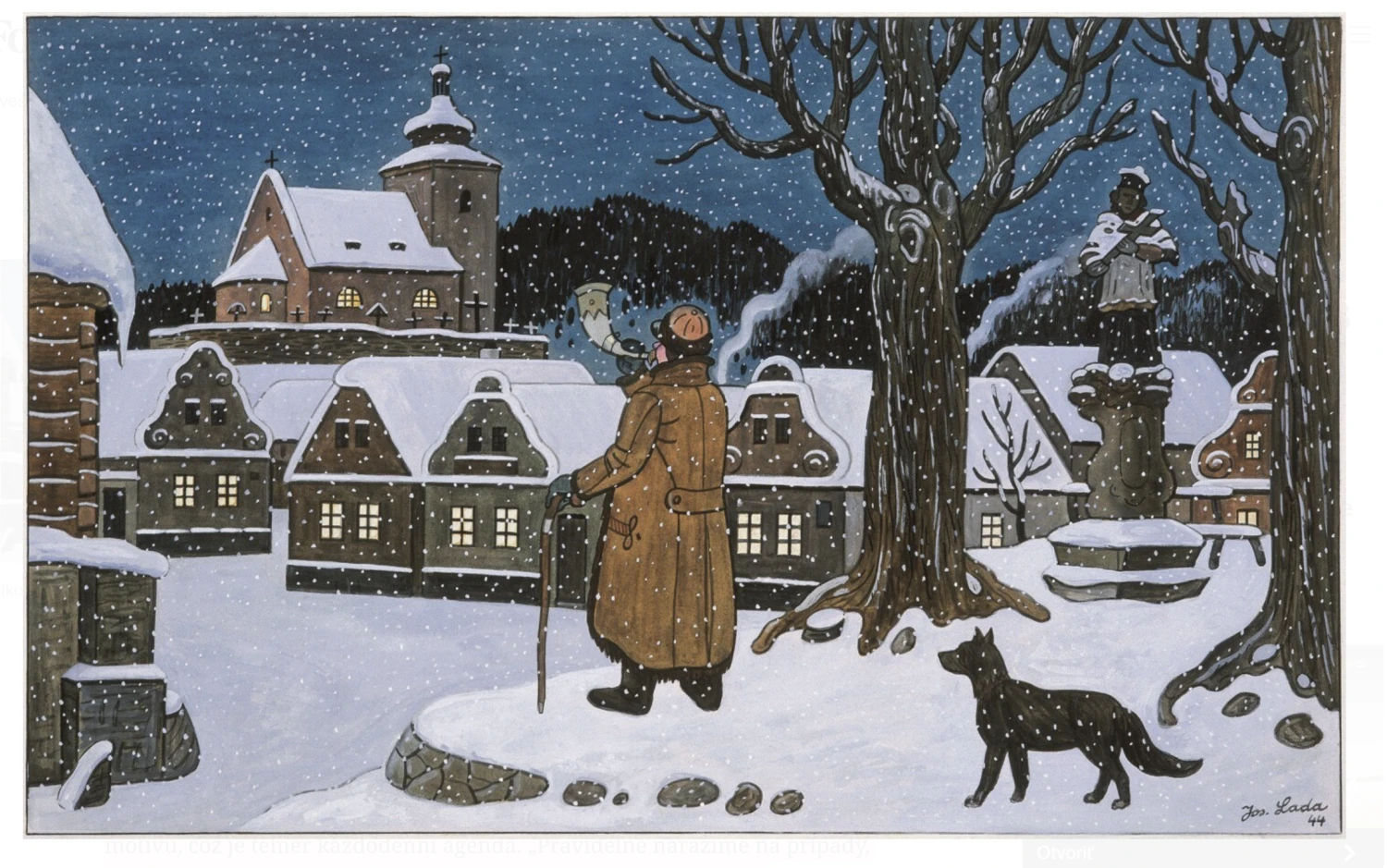 Ikonické diela Josefa Ladu