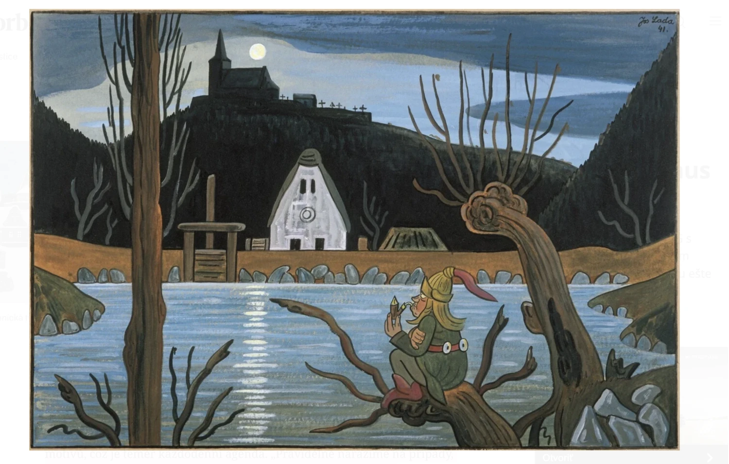 Ikonické diela Josefa Ladu