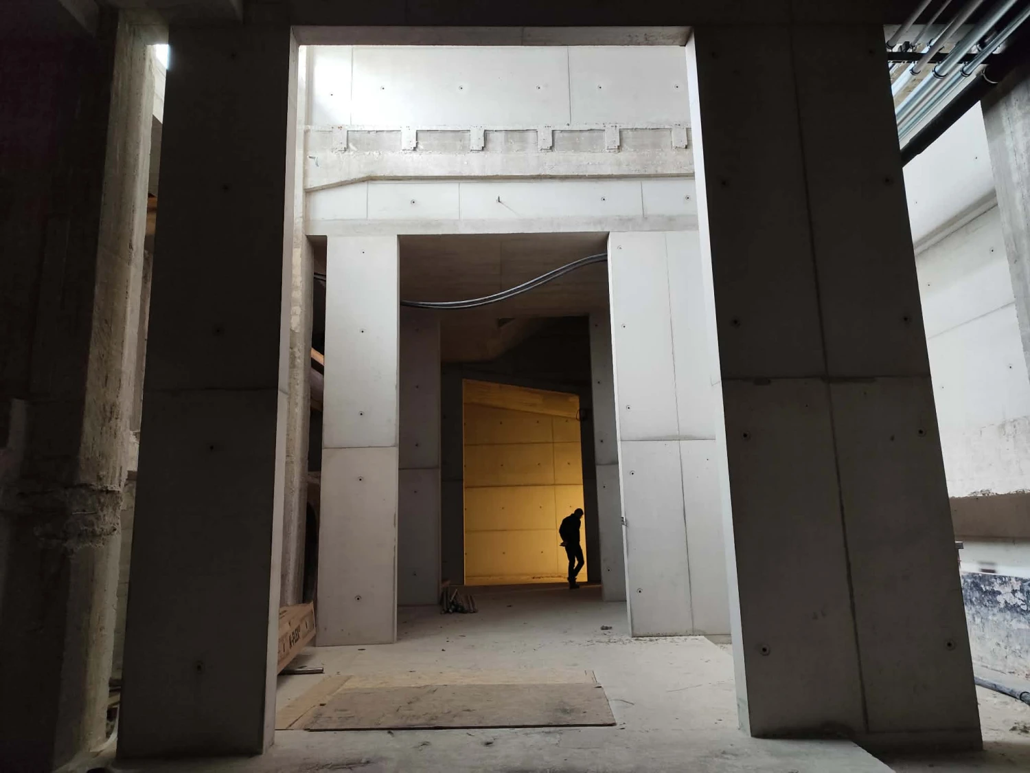 na snímke podzemné podlažie