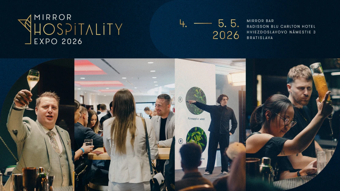 Svetová barmanská elita mieri do Bratislavy. Zažite štvrtý ročník Mirror Hospitality Expo