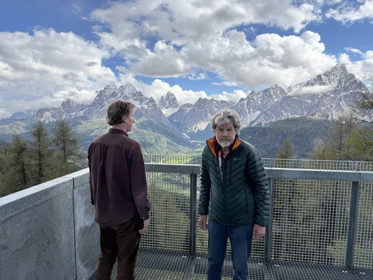 Štefan Papčo a Reinhold Messner