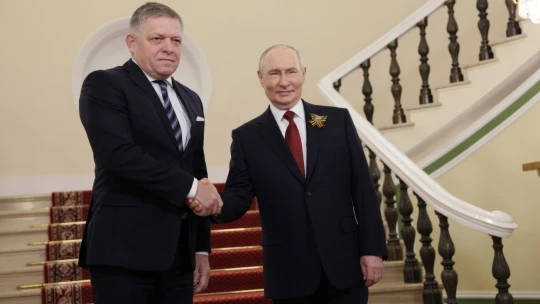 Fico v Moskve: Putin sľúbil energie a poďakoval za návštevu „napriek prekážkam“