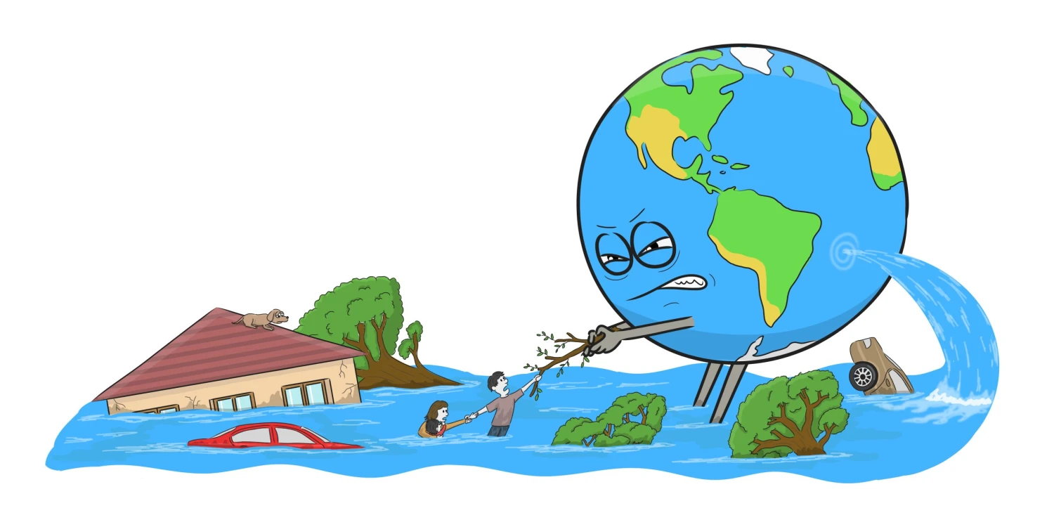 František Czanner, tvorca kanála Angry Earth. Ukážka z ilustrácií.