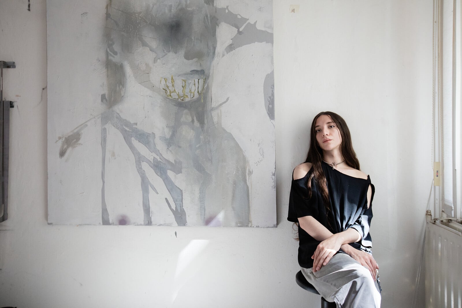 Paula Gogola vo svojom pražskom ateliéri