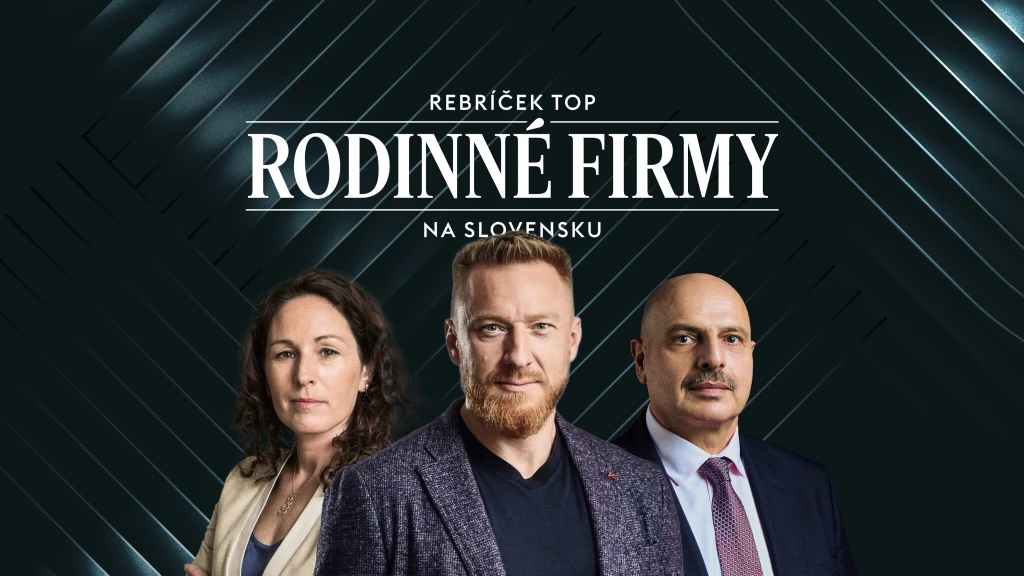 Rebríček: Top 80 rodinných firiem Slovenska