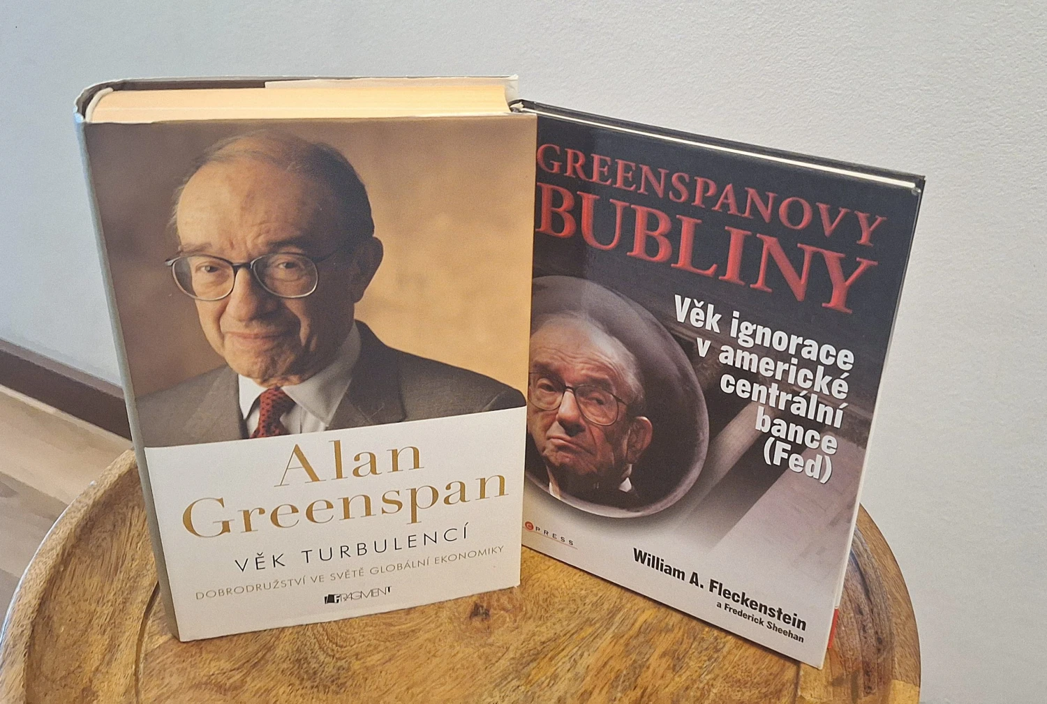 Knihy o Alanovi Greenspanovi