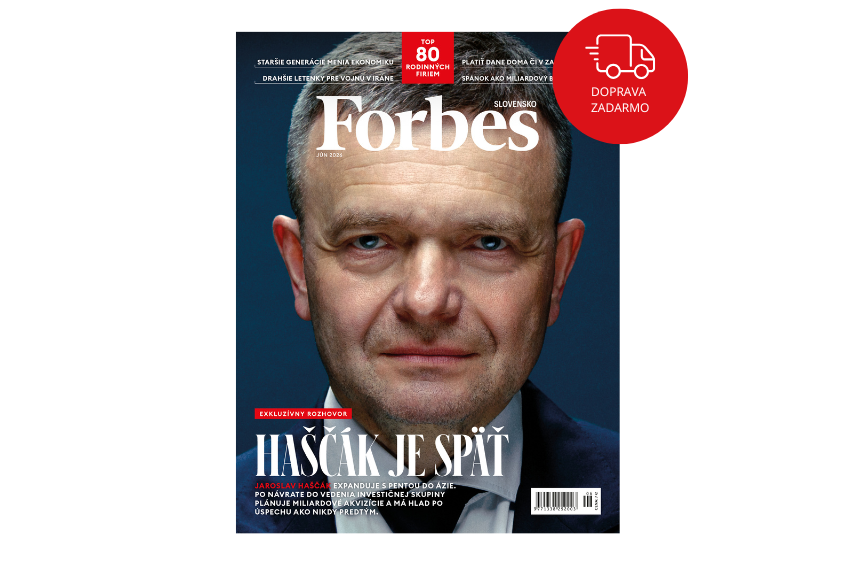 Forbes jún 2026 | Haščák je späť