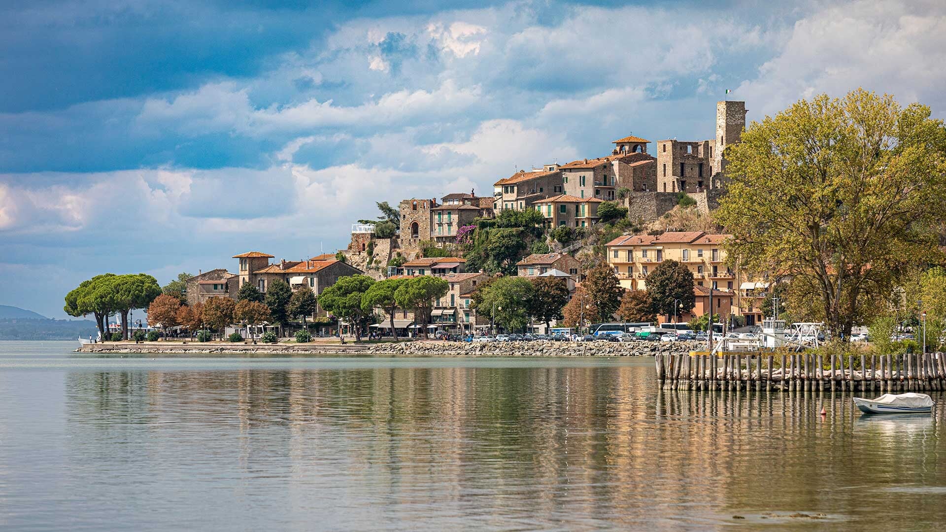Passignano sul Trasimeno. Foto: Pexels.