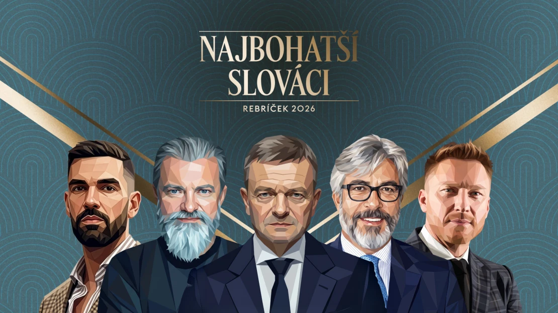 Rebríček: Najbohatší Slováci 2026
