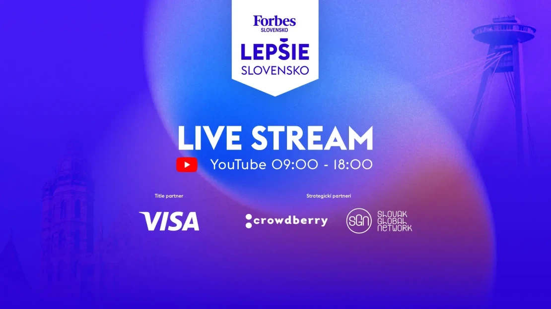 Lepšie Slovensko 2026: Livestream z podujatia
