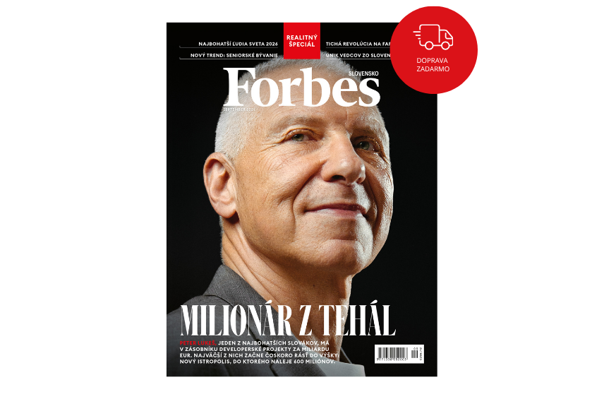 Forbes september 2026 | Milionár z tehál