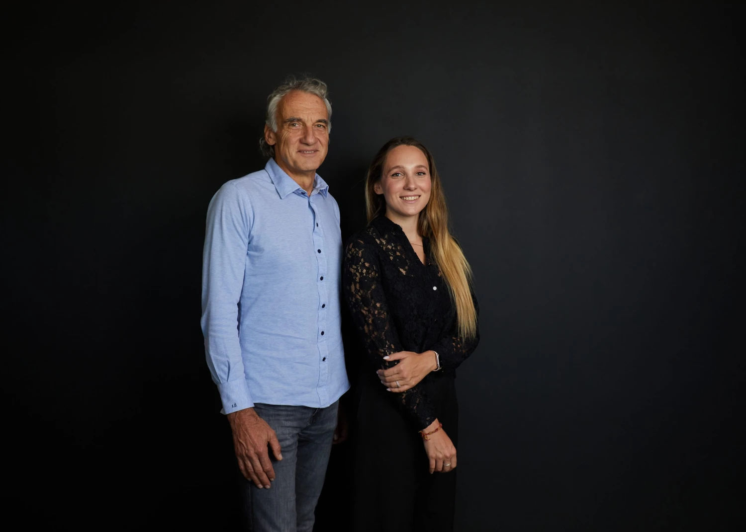Július Šabo s dcérou Šárkou Šabovou zo spoločnosti MB Panónska
