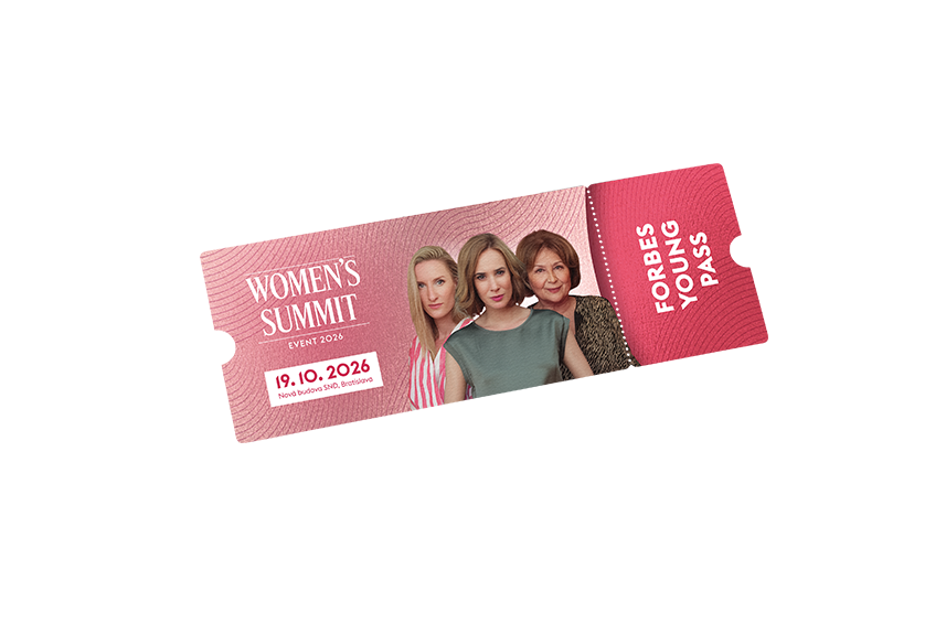 Women's Summit 2026: Forbes Young Pass (platí pre študentov stredných a vysokých škôl)